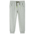 Dziecięce spodnie dresowe, jasne khaki, 104