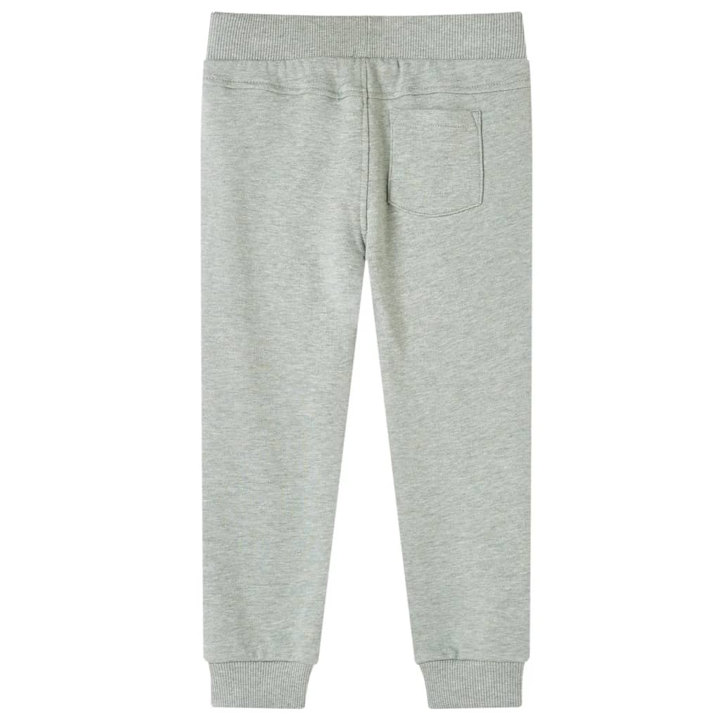 Dziecięce spodnie dresowe, jasne khaki, 116