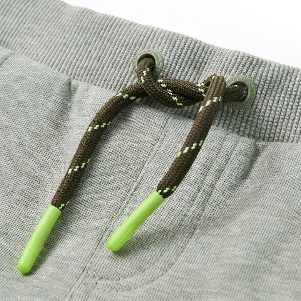 Dziecięce spodnie dresowe, jasne khaki, 116