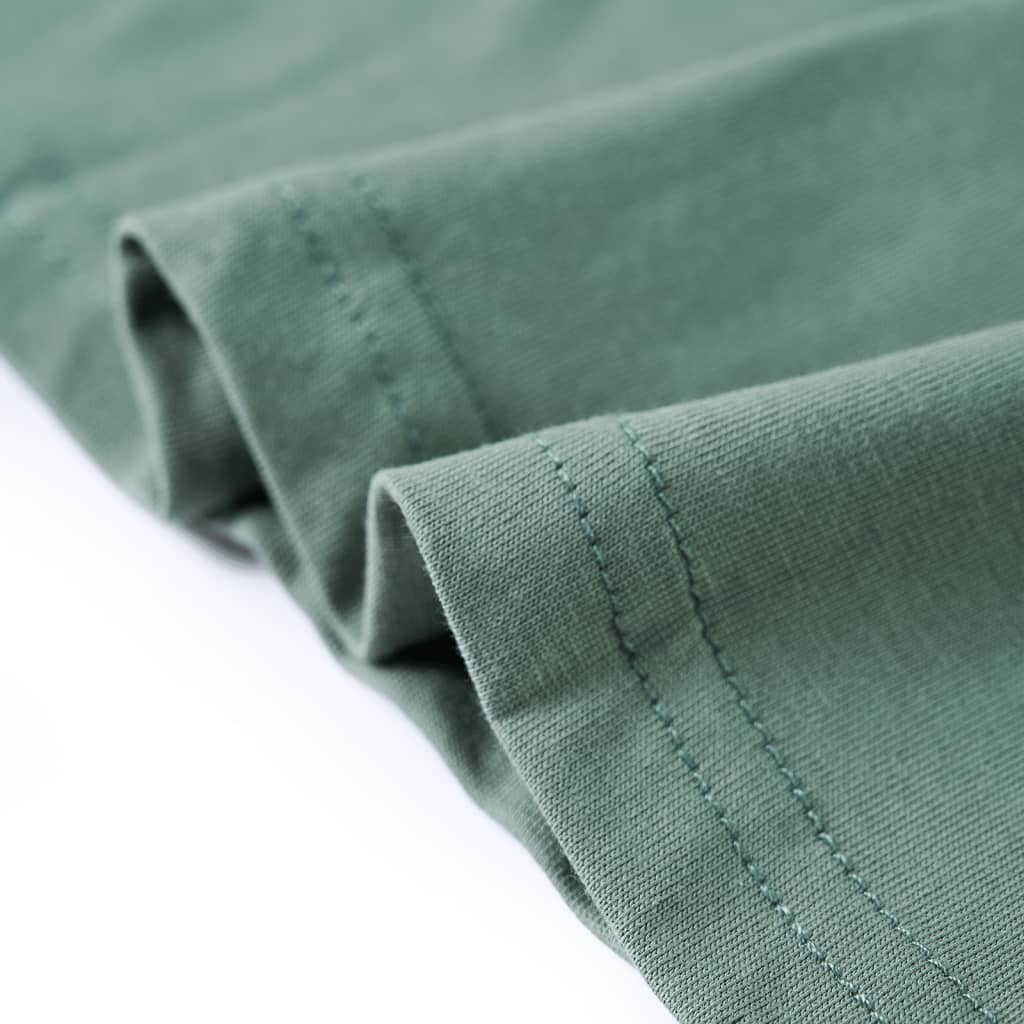 Koszulka dziecięca, khaki, 104