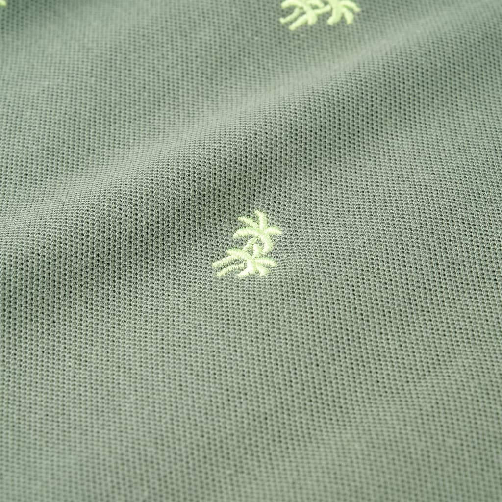Koszulka dziecięca polo, khaki, 92