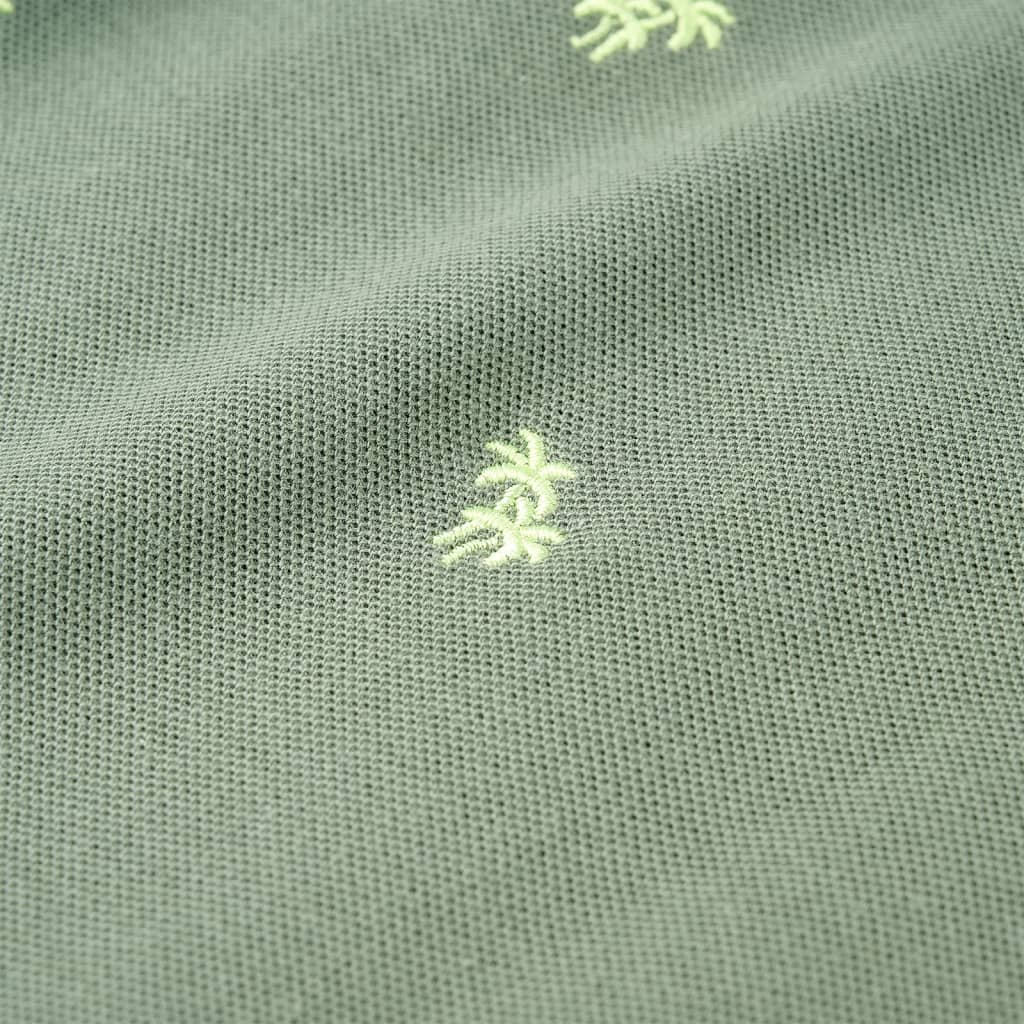 Koszulka dziecięca polo, khaki, 104