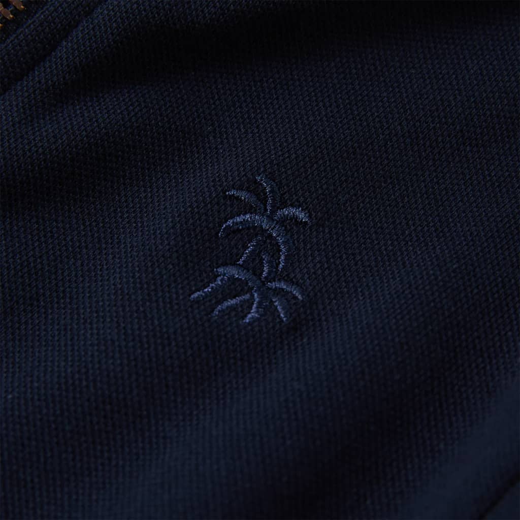 Bluza dziecięca z zapięciem na suwak, granatowa, 92