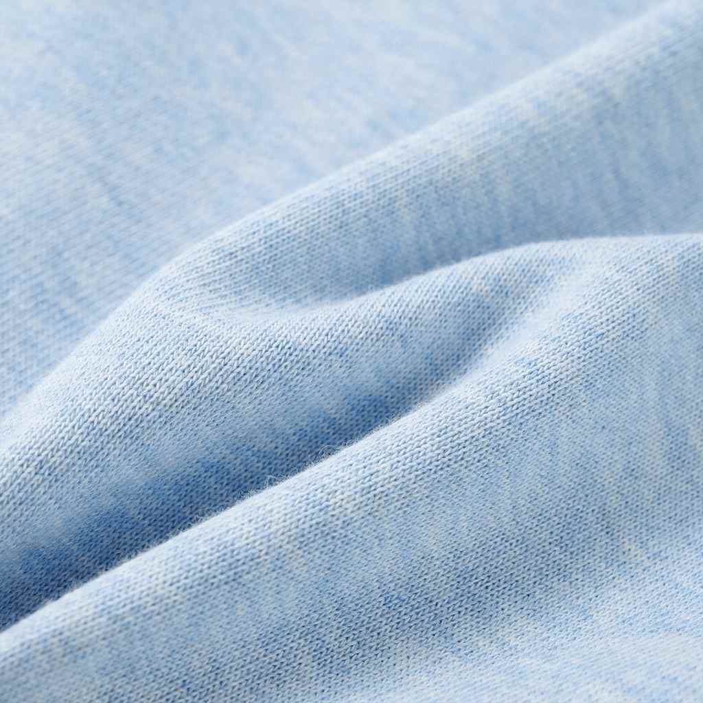 Bluza dziecięca, jasnoniebieski melanż, 128