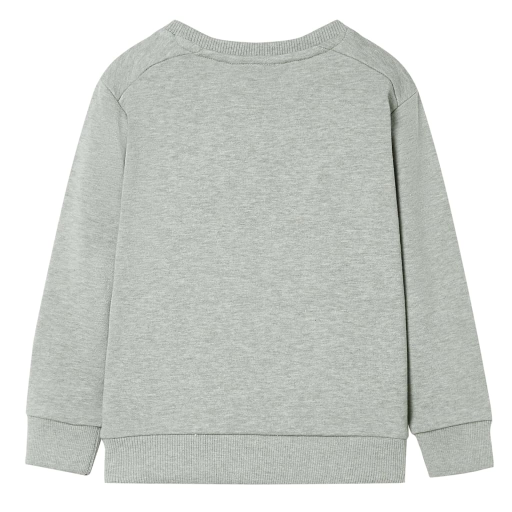 Bluza dziecięca, jasny melanż khaki, 92