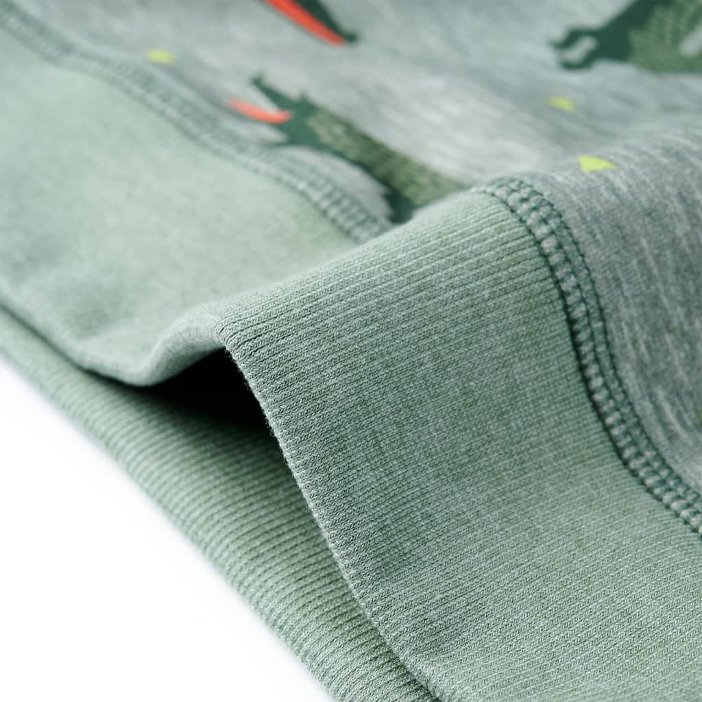 Bluza dziecięca, jasne khaki melanżowe, 104