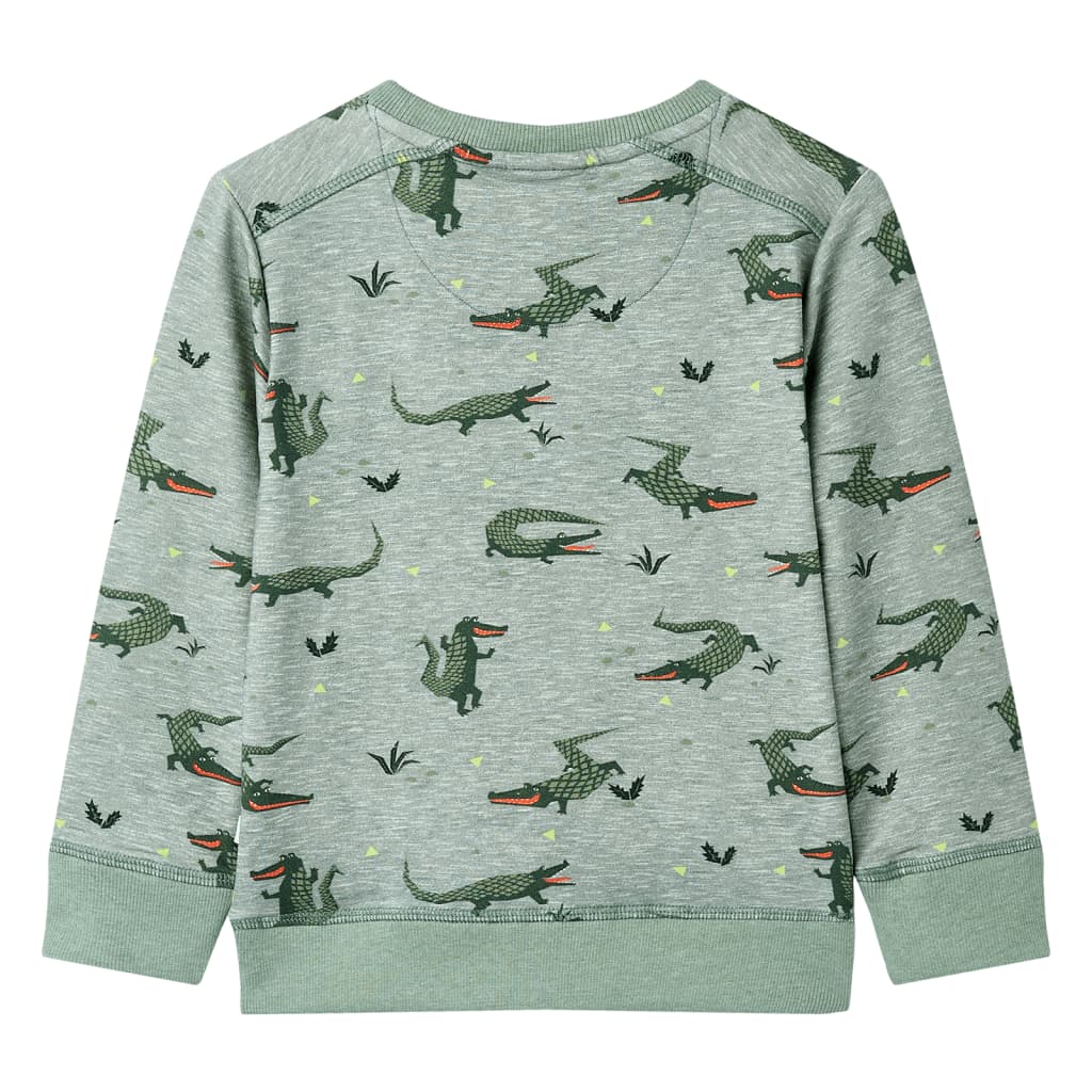 Bluza dziecięca, jasne khaki melanżowe, 116