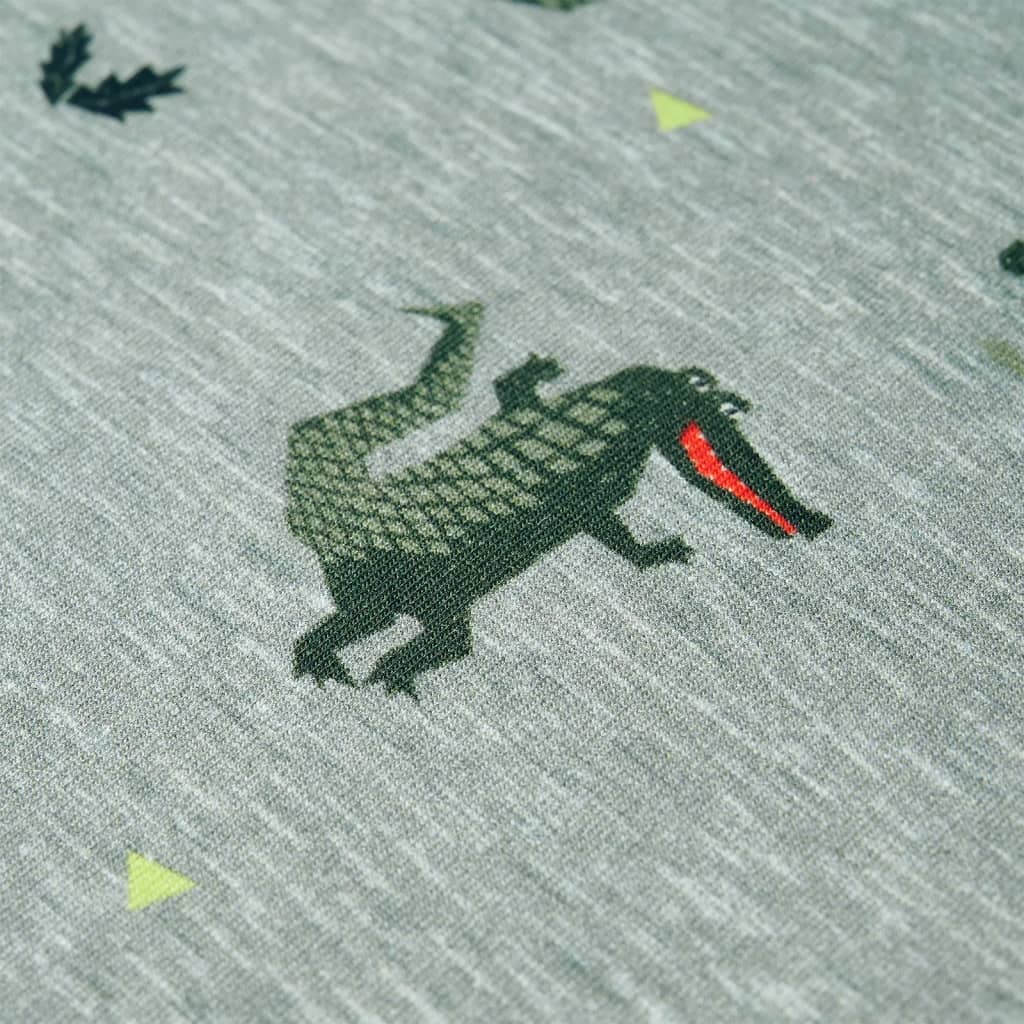 Bluza dziecięca, jasne khaki melanżowe, 116