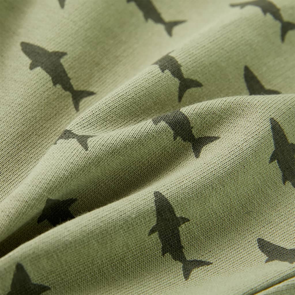 Szorty dziecięce ze sznurkiem, jasne khaki, 128