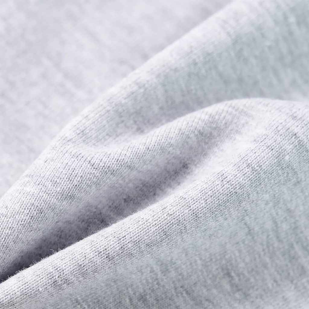 Bluza dziecięca z kapturem i suwakiem, szara, 92