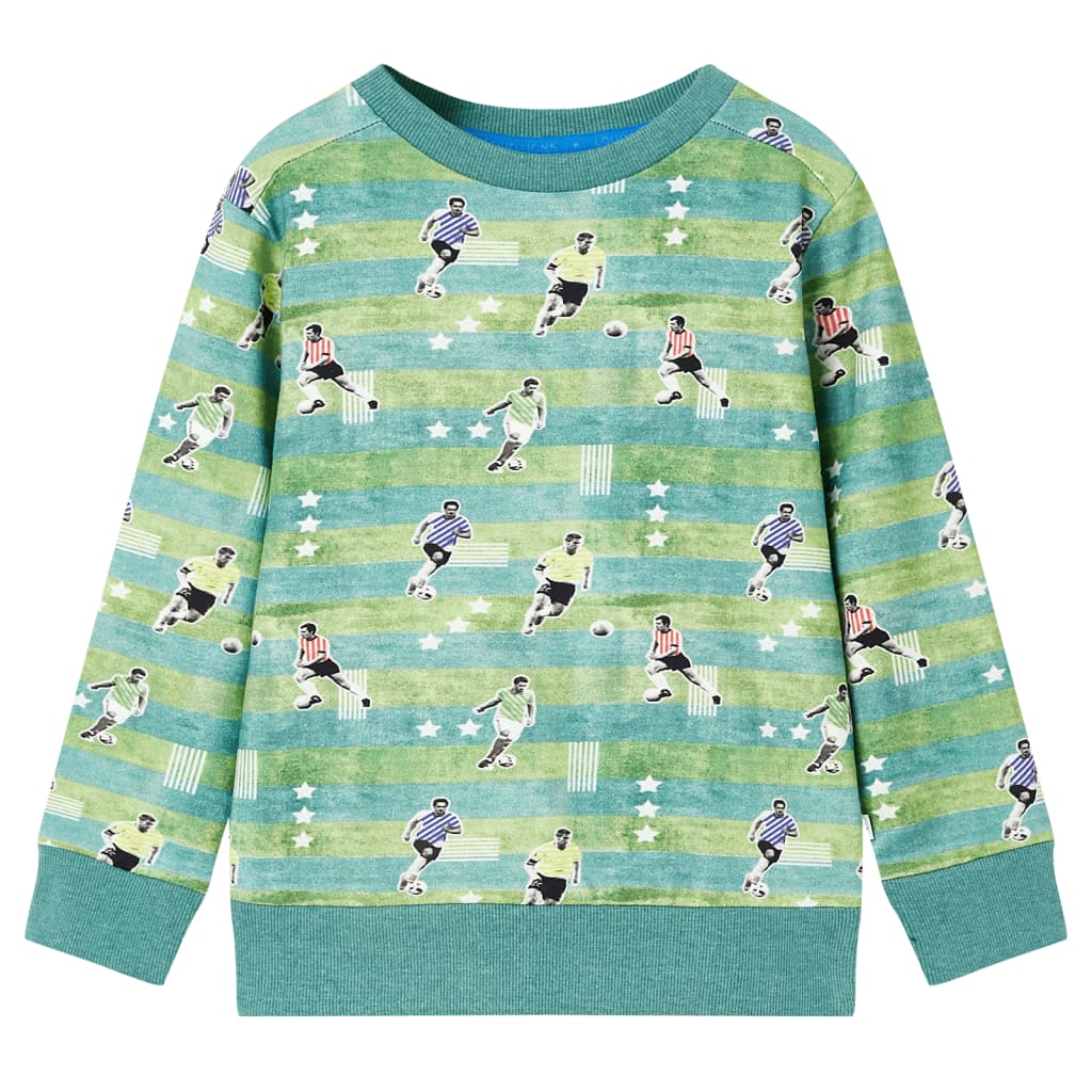 Bluza dziecięca, jasnozielony melanż, 140