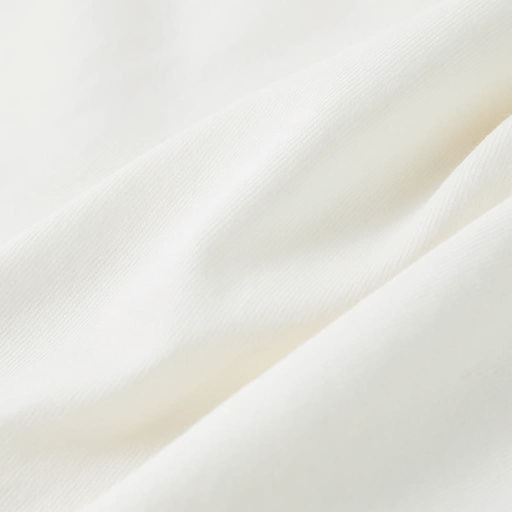 Koszulka dziecięca z krótkimi rękawami, ecru, 128