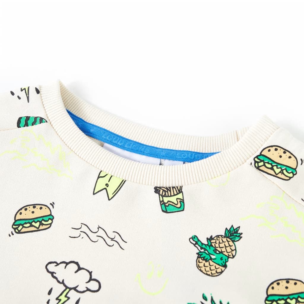 Bluza dziecięca, delikatne ecru, 104