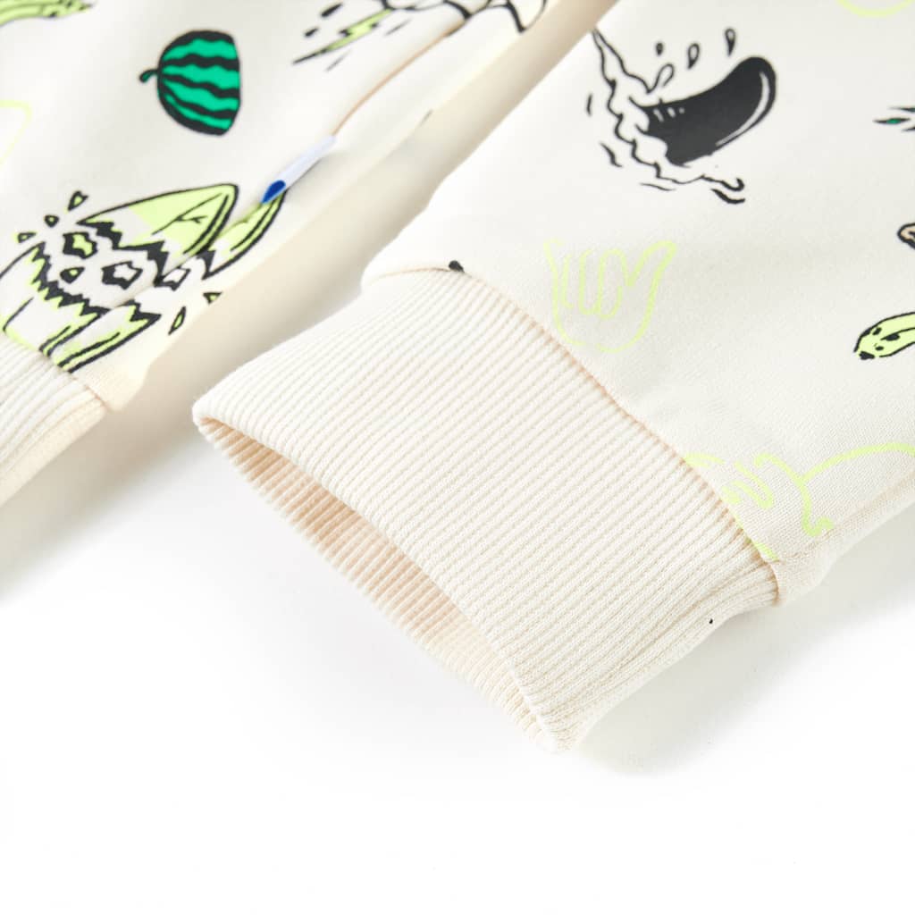 Bluza dziecięca, delikatne ecru, 104