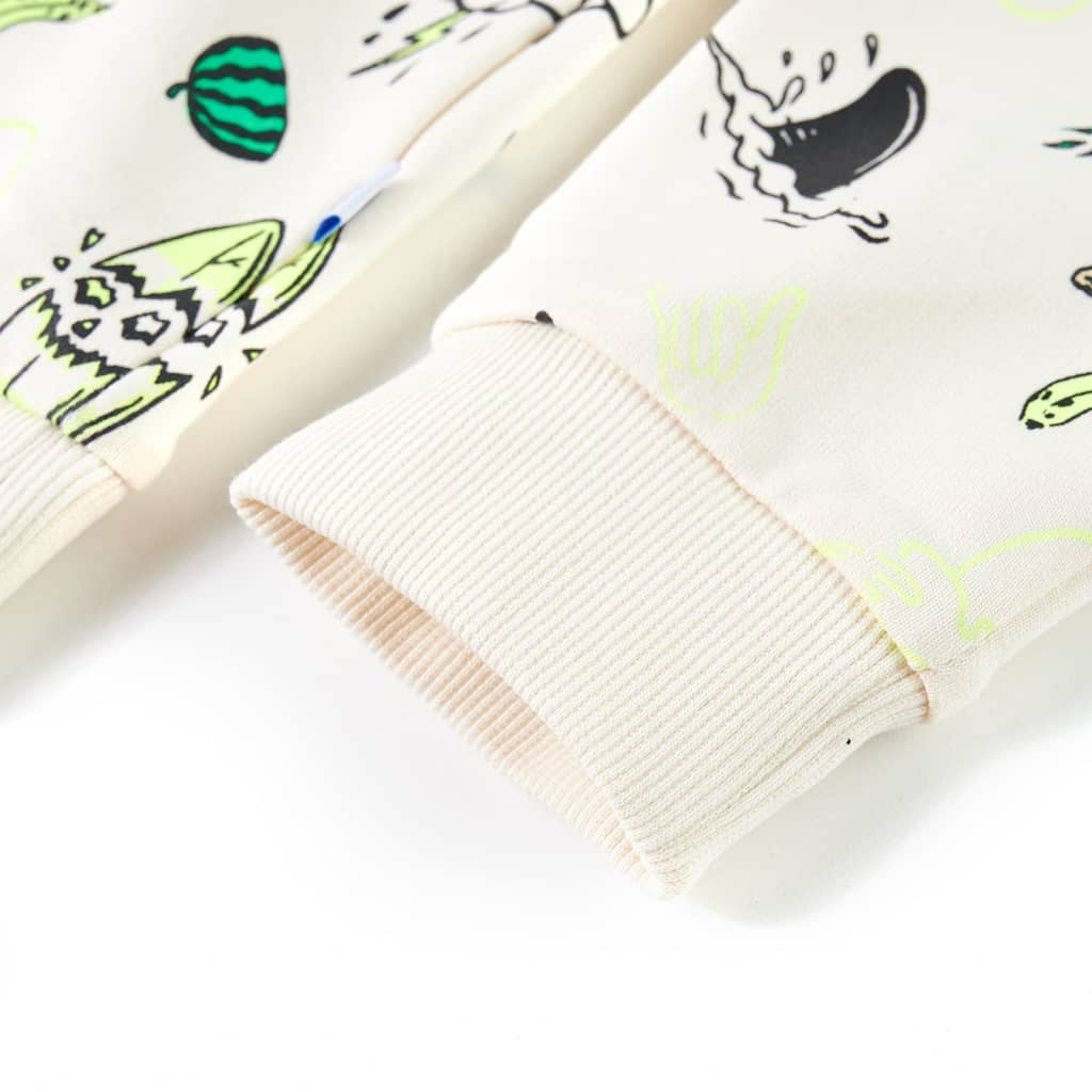 Bluza dziecięca, delikatne ecru, 116