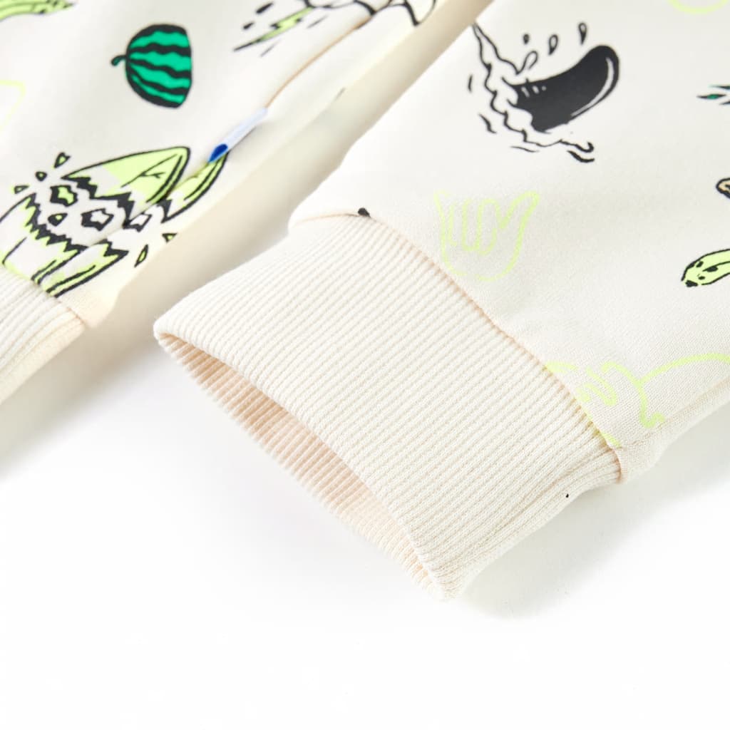 Bluza dziecięca, delikatne ecru, 128