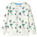 Bluza dziecięca, delikatne ecru, 140