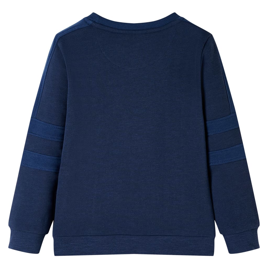 Bluza dziecięca, granatowy melanż, 116