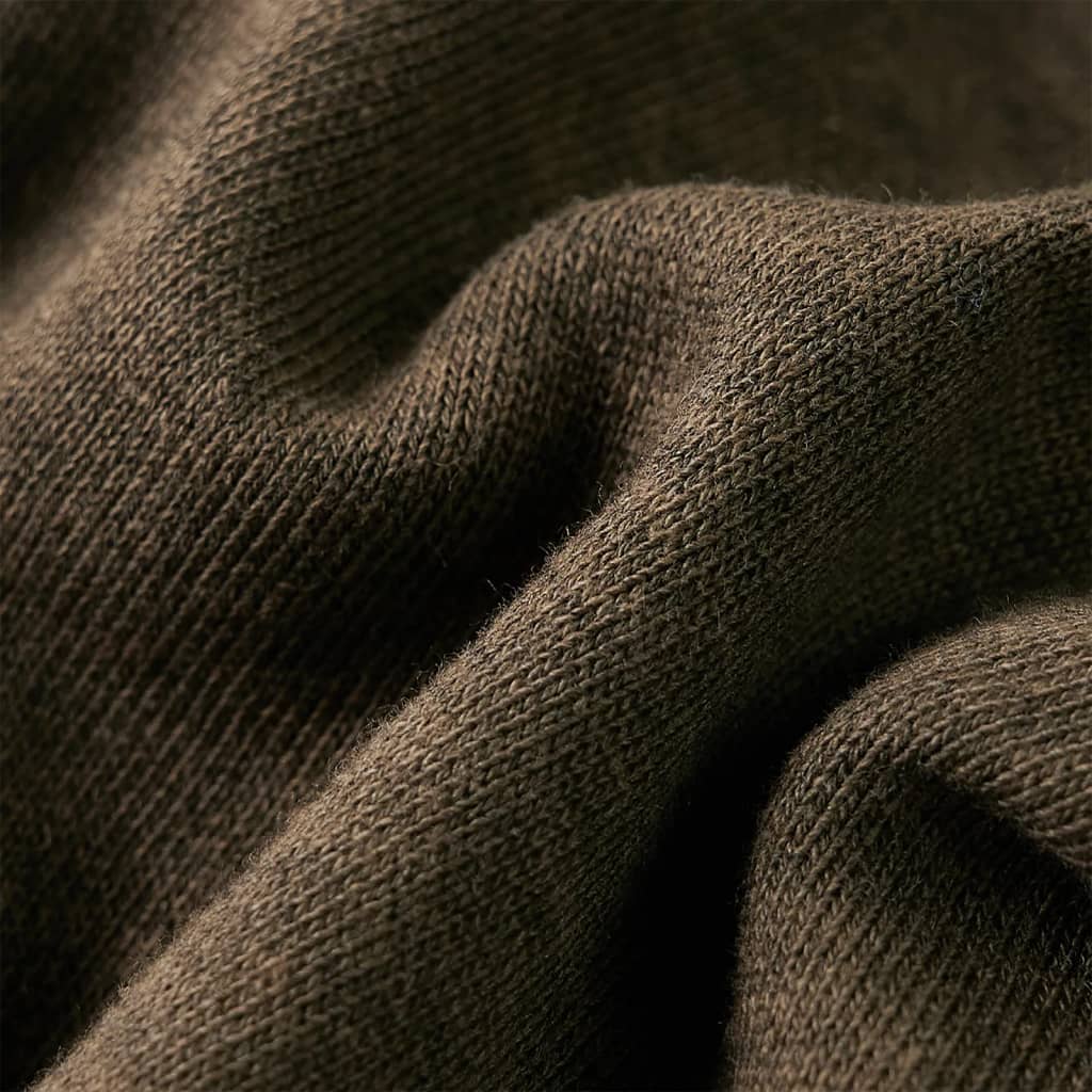 Dziecięce spodnie dresowe, melanż khaki, 104