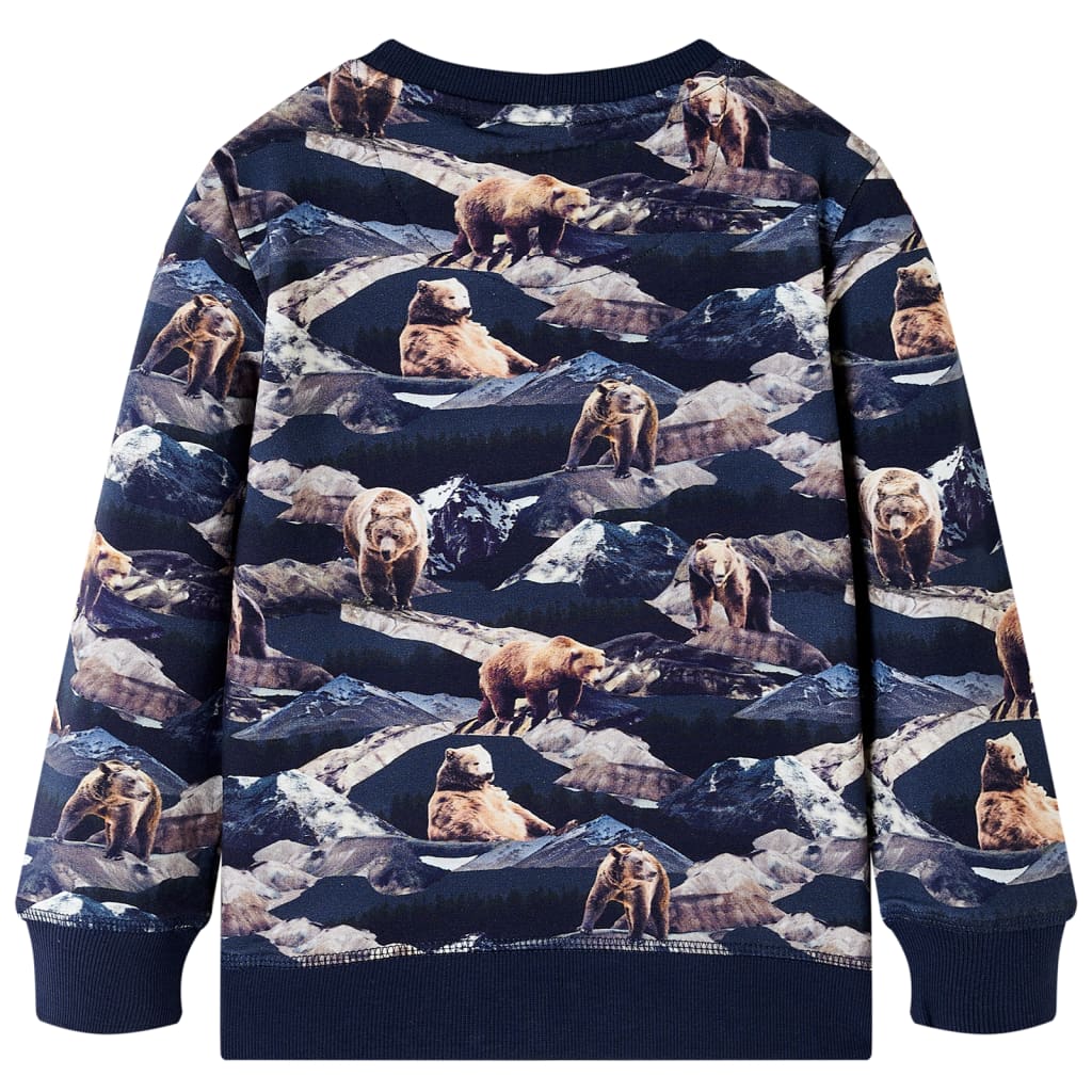 Bluza dziecięca, granatowa, 140