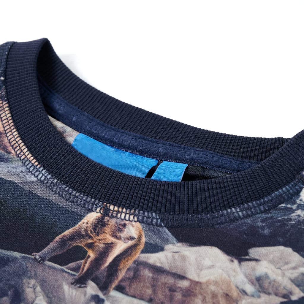 Bluza dziecięca, granatowa, 140