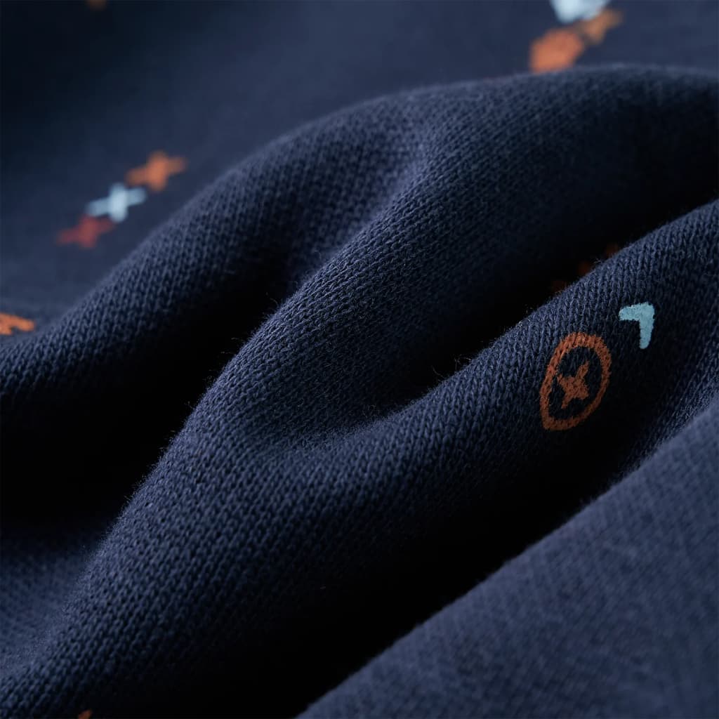 Bluza dziecięca, granatowy melanż, 92