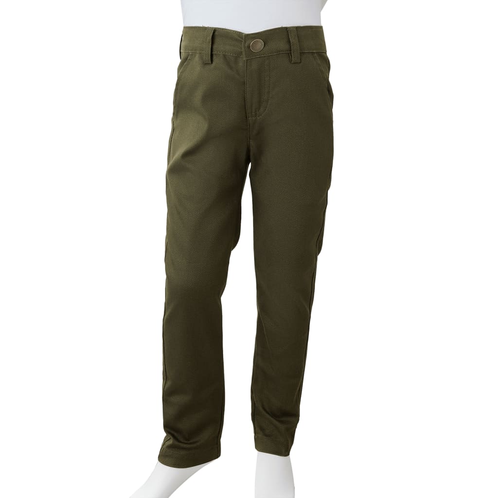 Spodnie dziecięce w kolorze khaki, 104