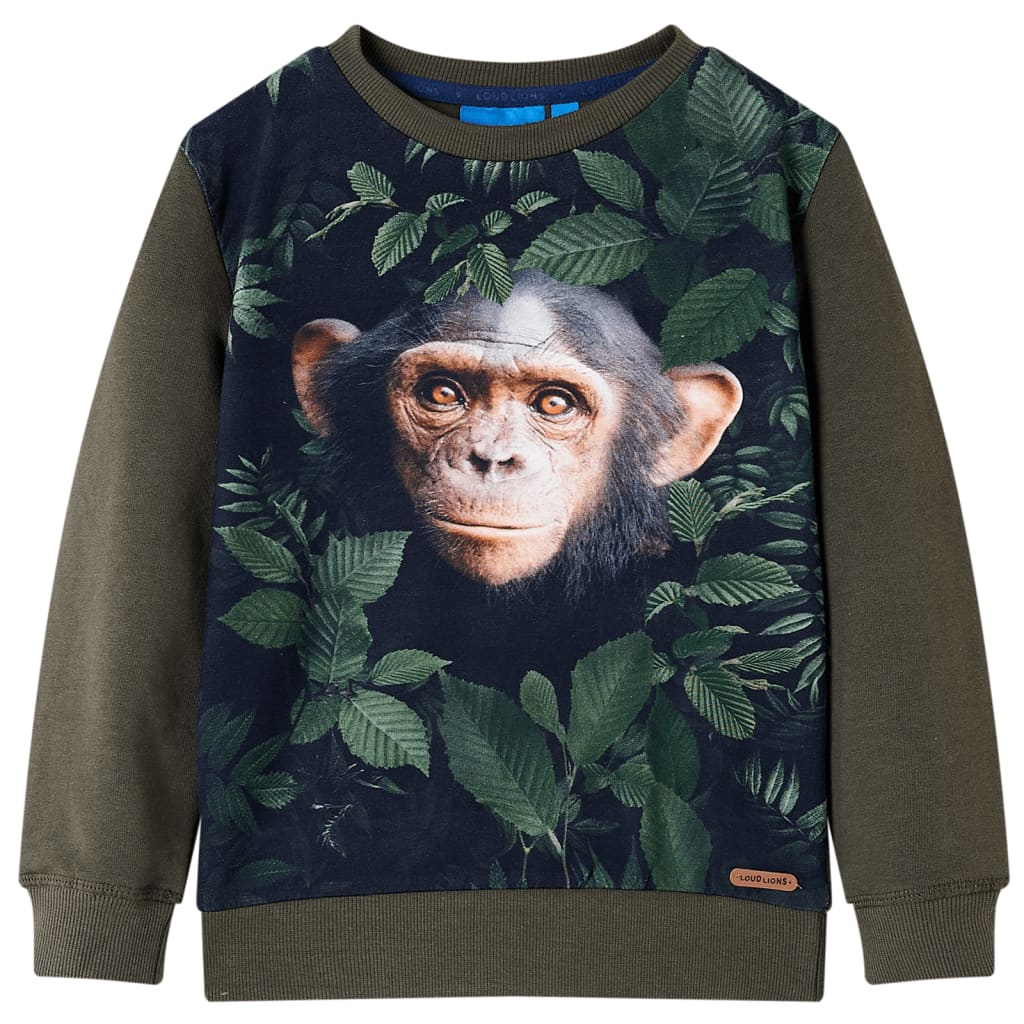 Bluza dziecięca, khaki, 104