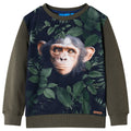 Bluza dziecięca, khaki, 128