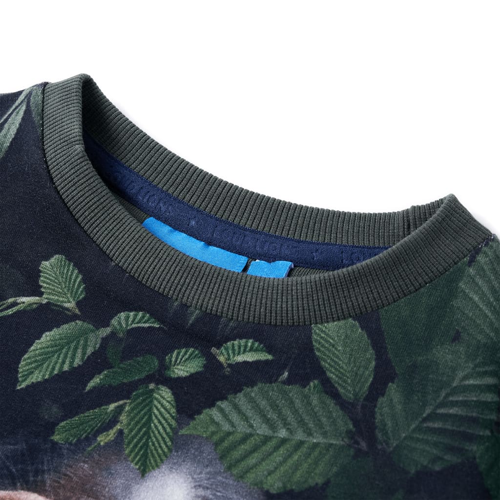 Bluza dziecięca, ciemne khaki, 116