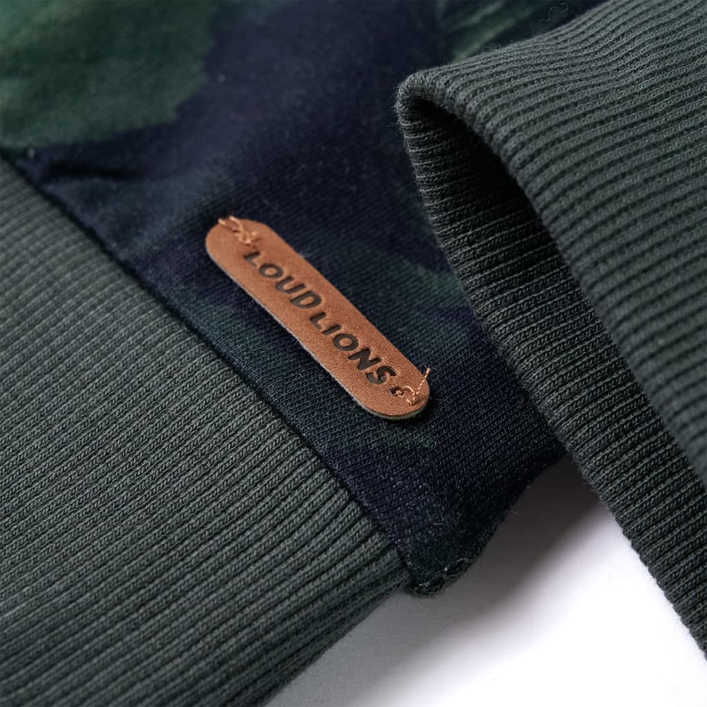 Bluza dziecięca, ciemne khaki, 140