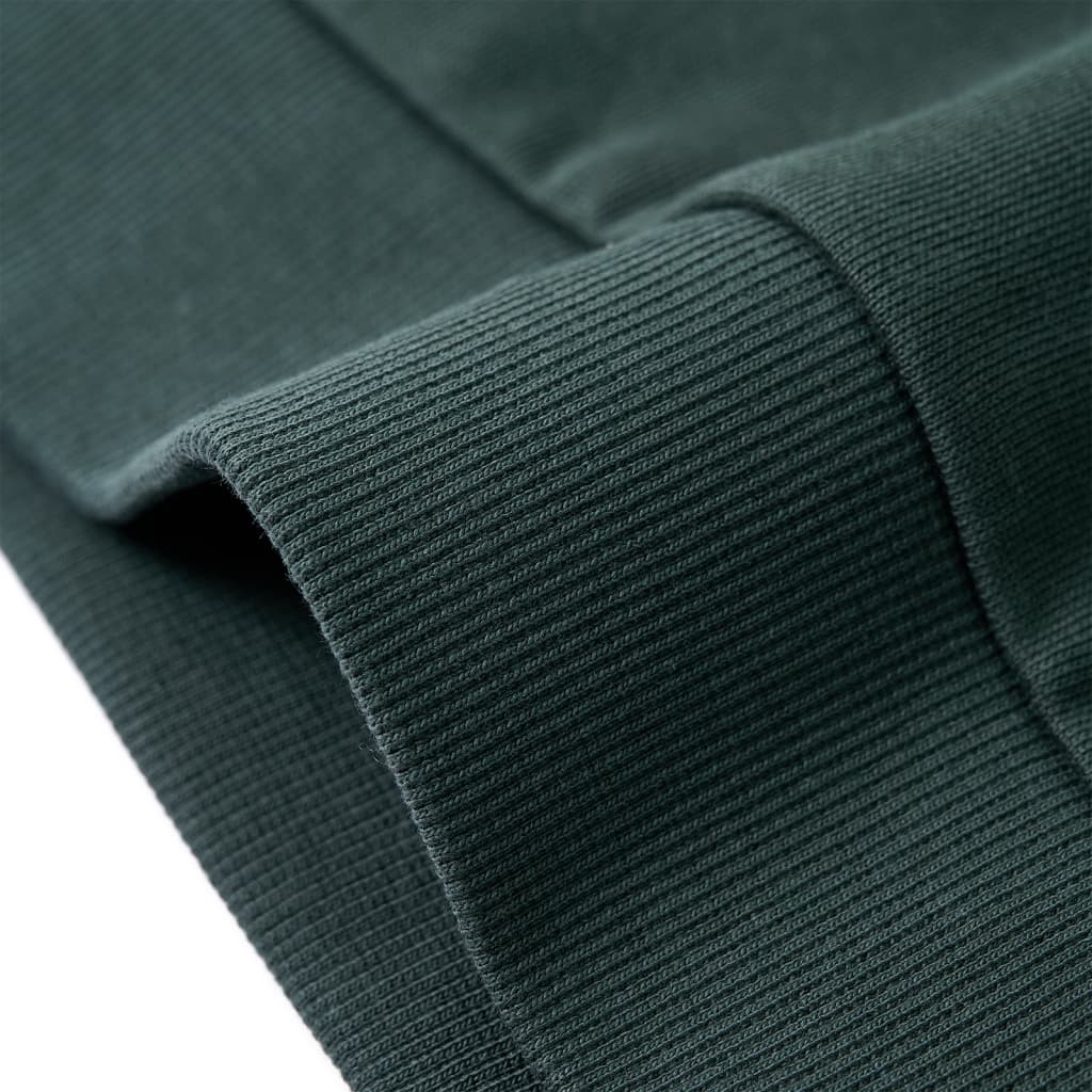 Bluza dziecięca, ciemnozielona, 104