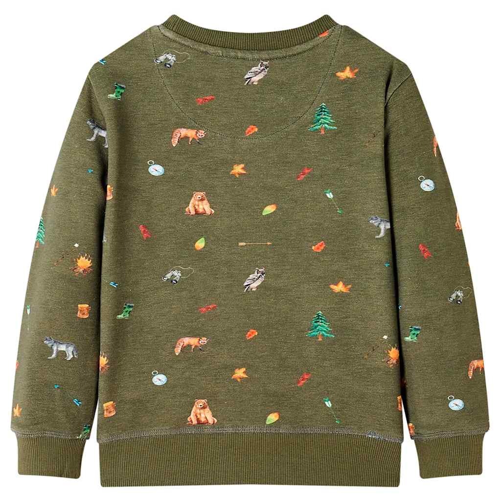 Bluza dziecięca, khaki, 92