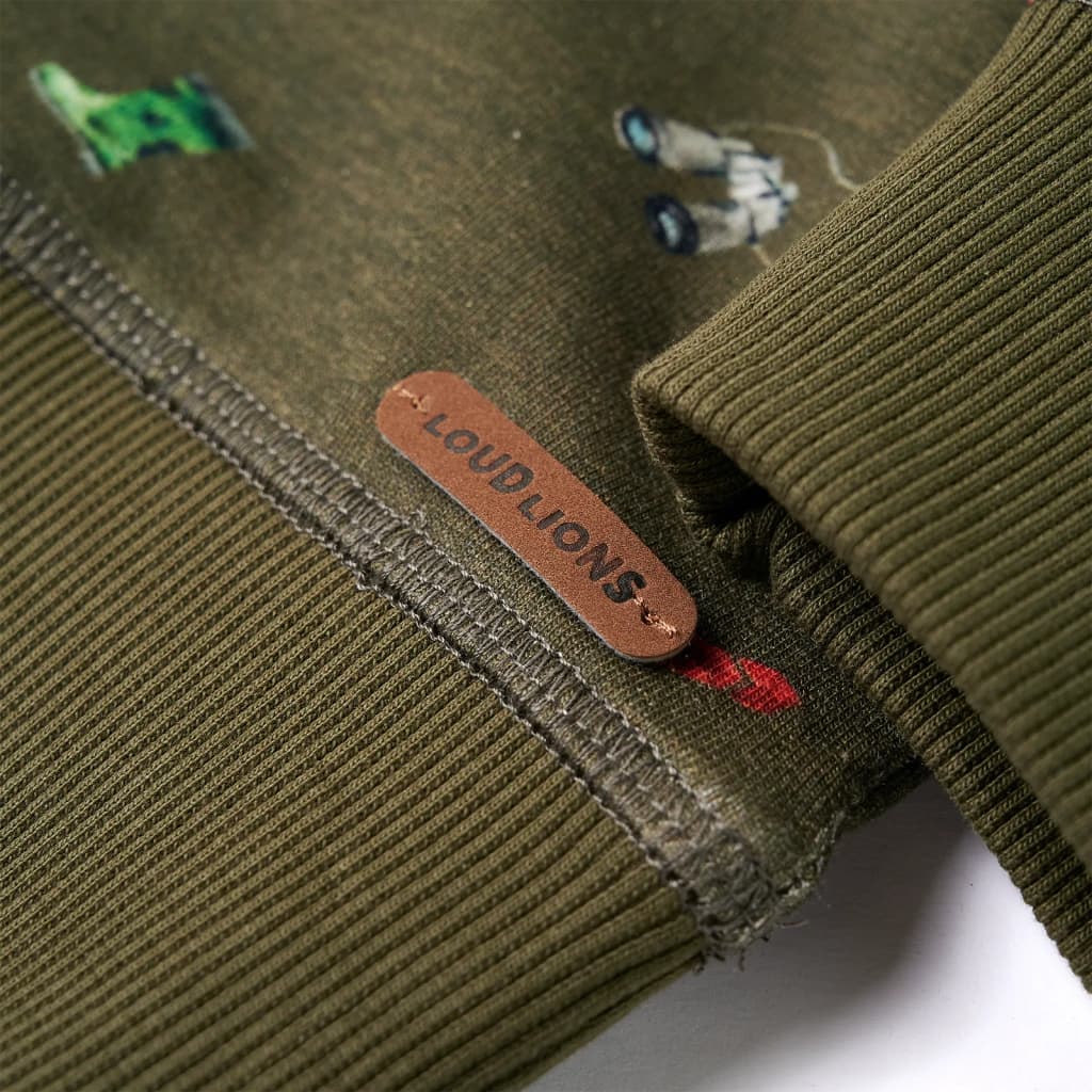Bluza dziecięca, khaki, 140