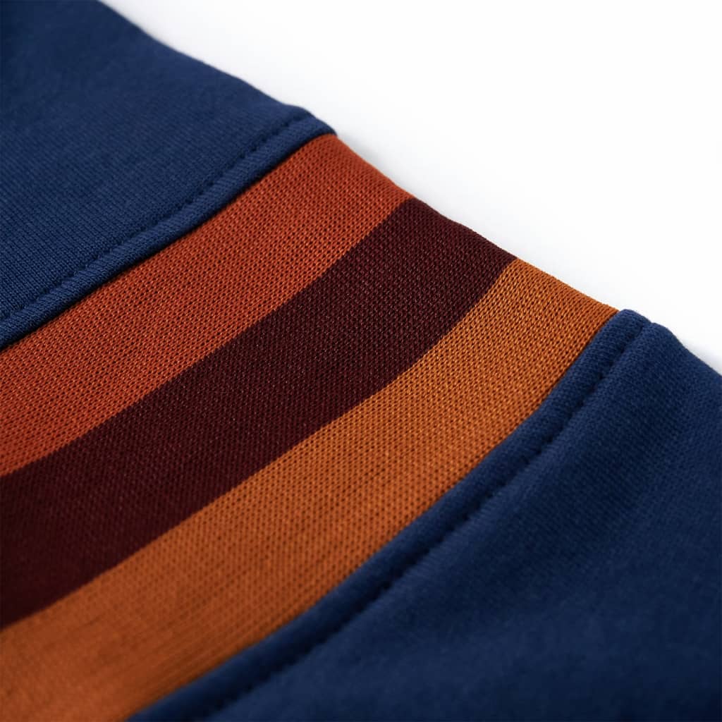 Dziecięca bluza z kapturem, granatowa, 104