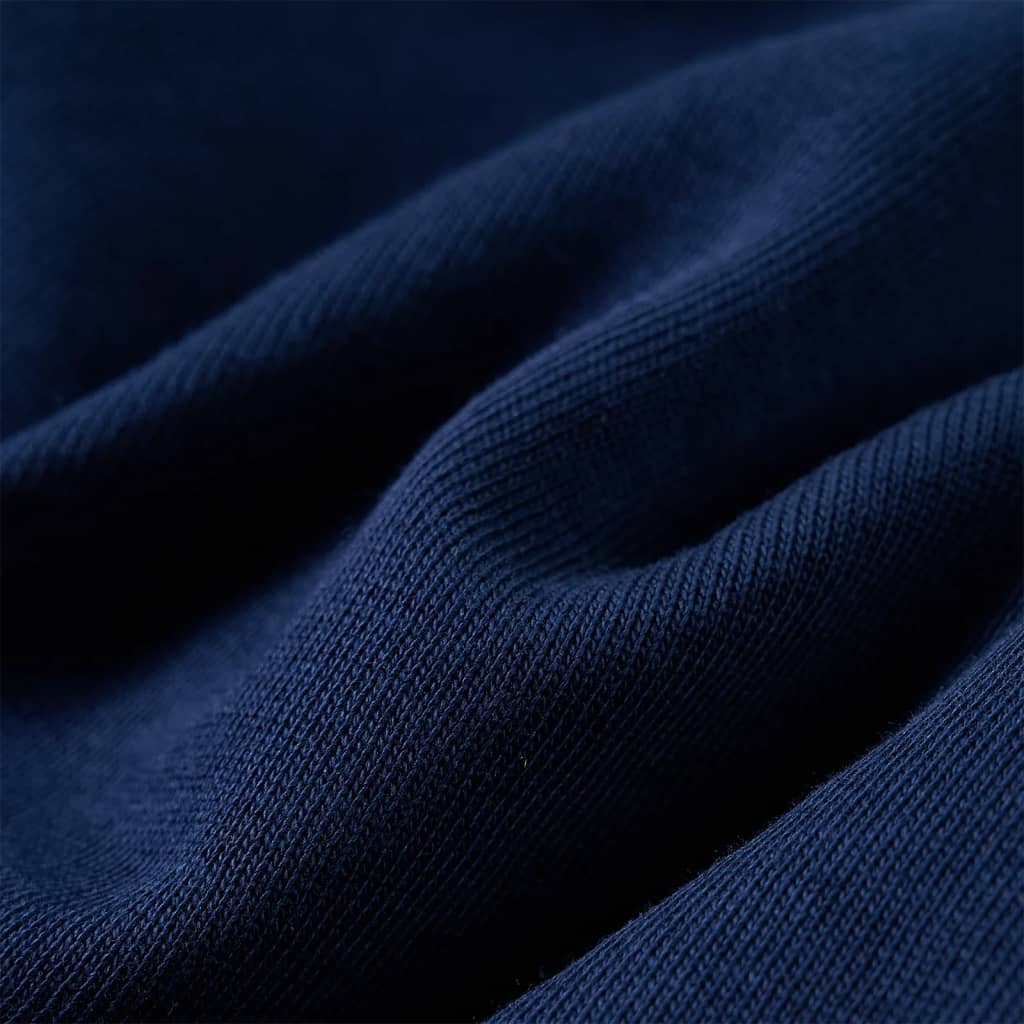 Dziecięca bluza z kapturem, granatowa, 104