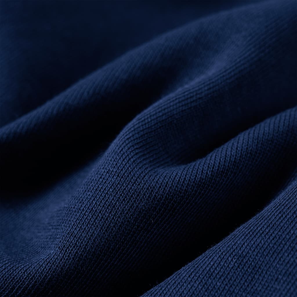 Dziecięca bluza z kapturem, granatowa, 116