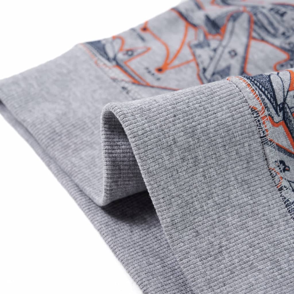 Bluza dziecięca, szary melanż, 104