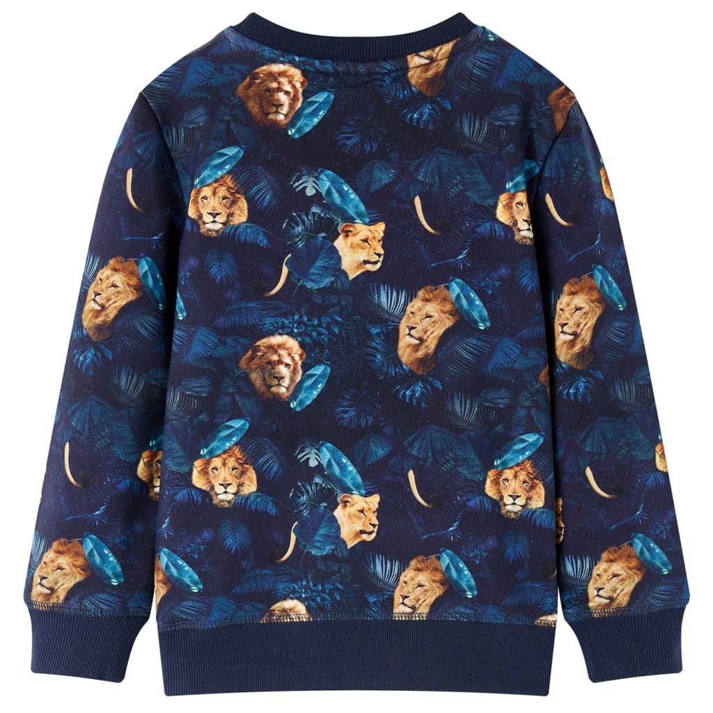 Bluza dziecięca, granatowa, 116