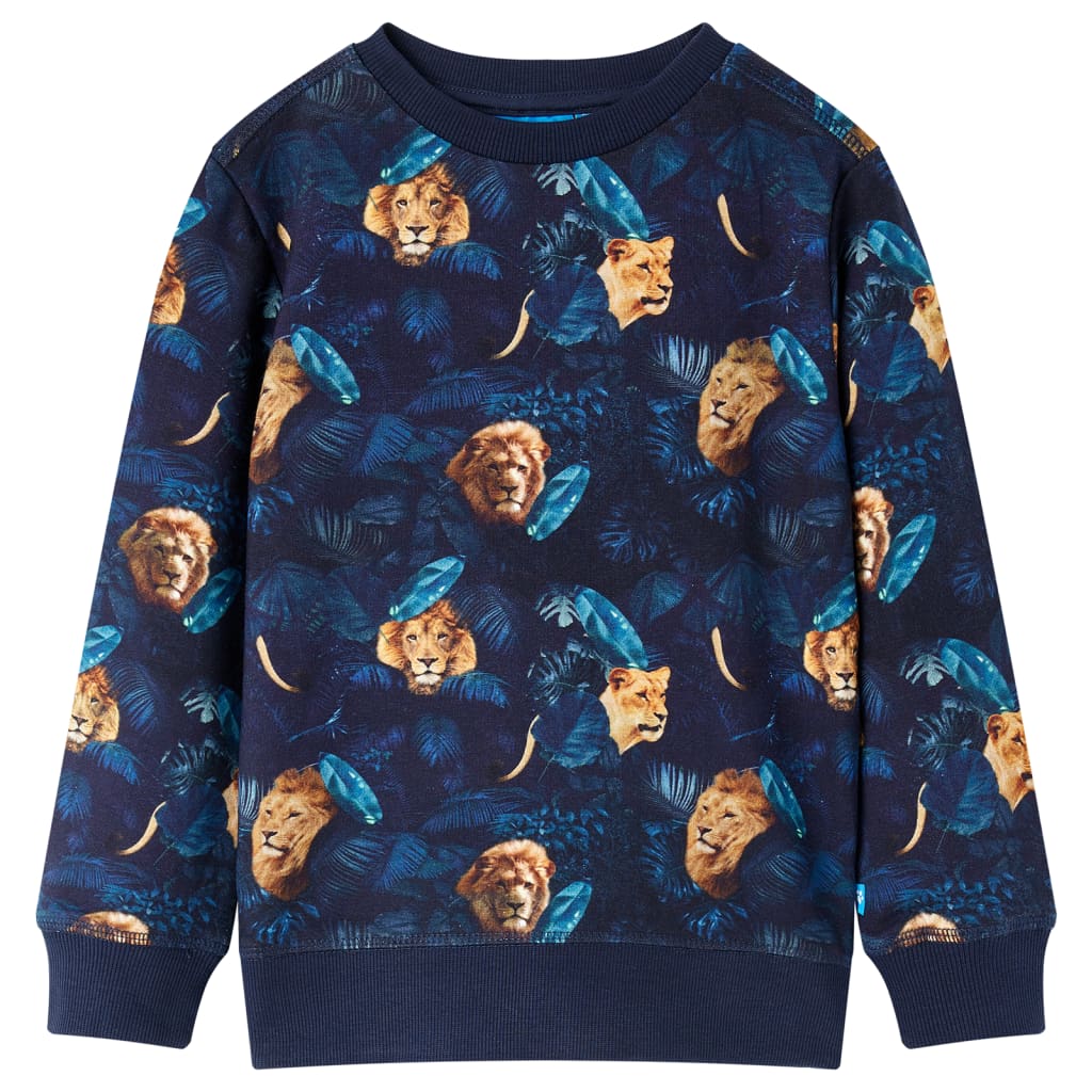 Bluza dziecięca, granatowa, 128