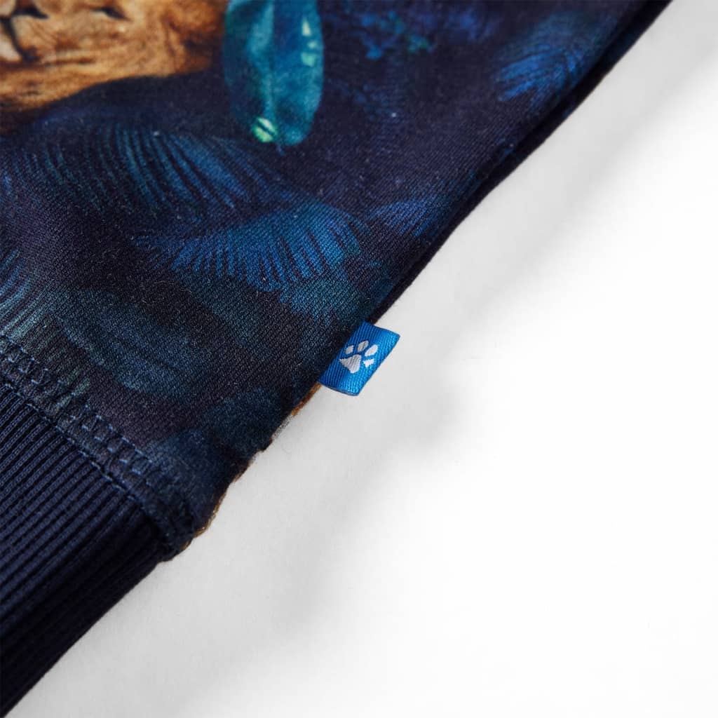 Bluza dziecięca, granatowa, 128