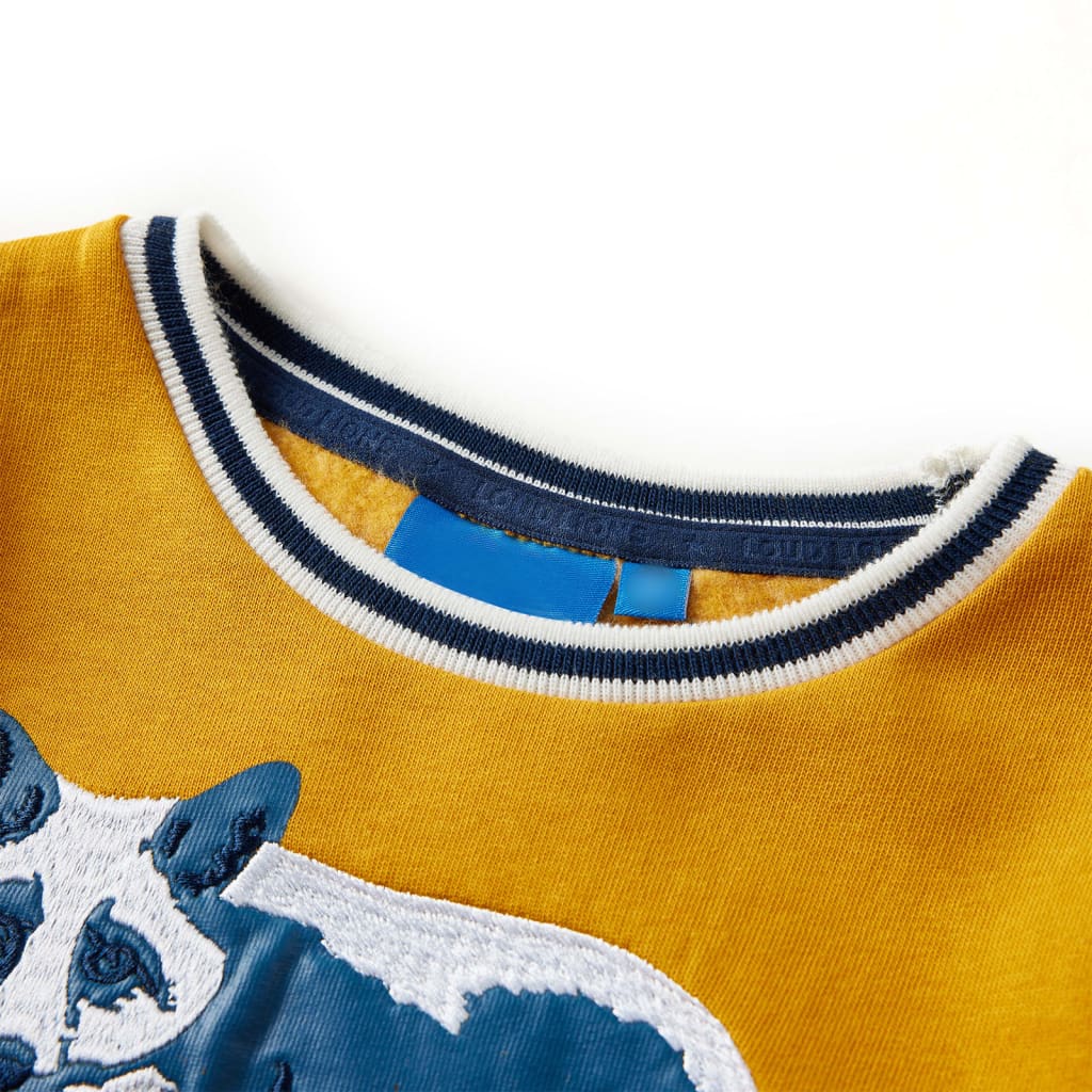 Bluza dziecięca, kolor ochry, 104