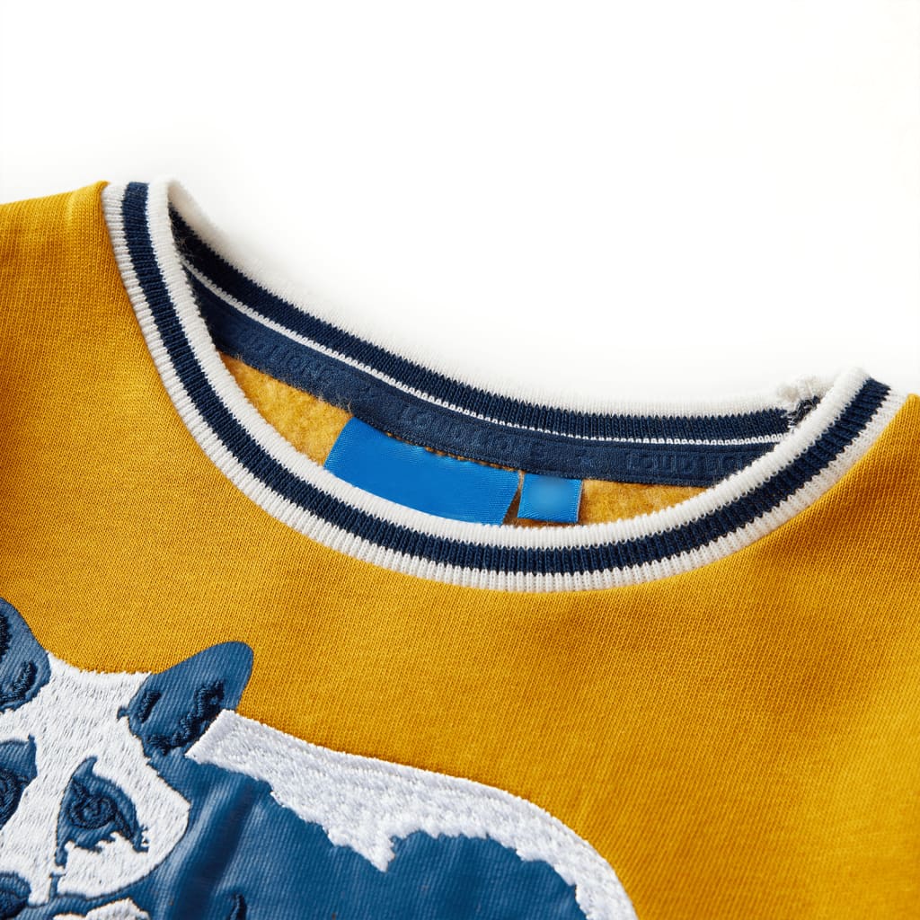 Bluza dziecięca, kolor ochry, 128