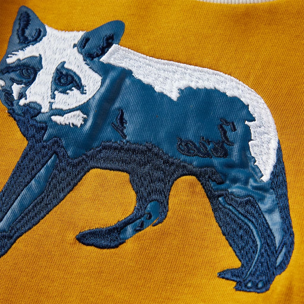 Bluza dziecięca, kolor ochry, 128