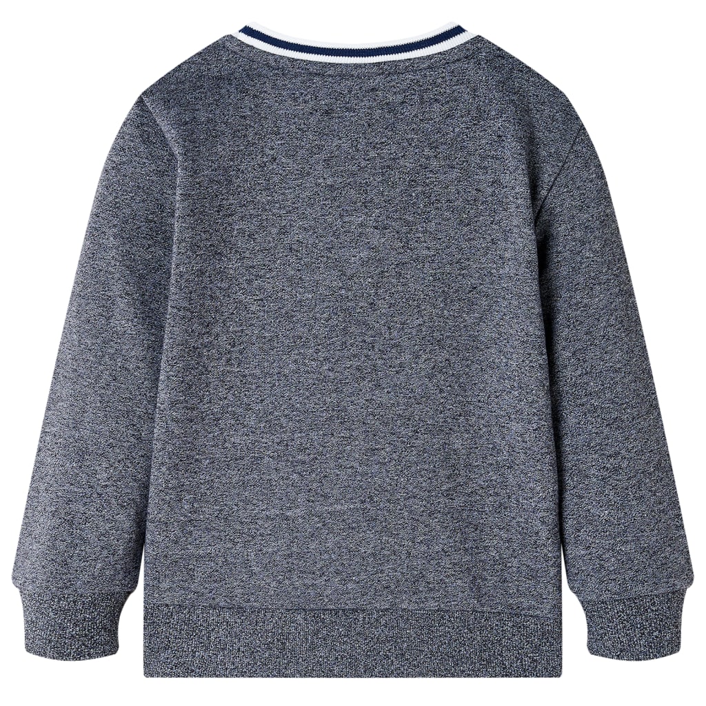 Bluza dziecięca, granatowy melanż, 128