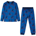 Piżama dziecięca z długimi rękawami, morska, 140