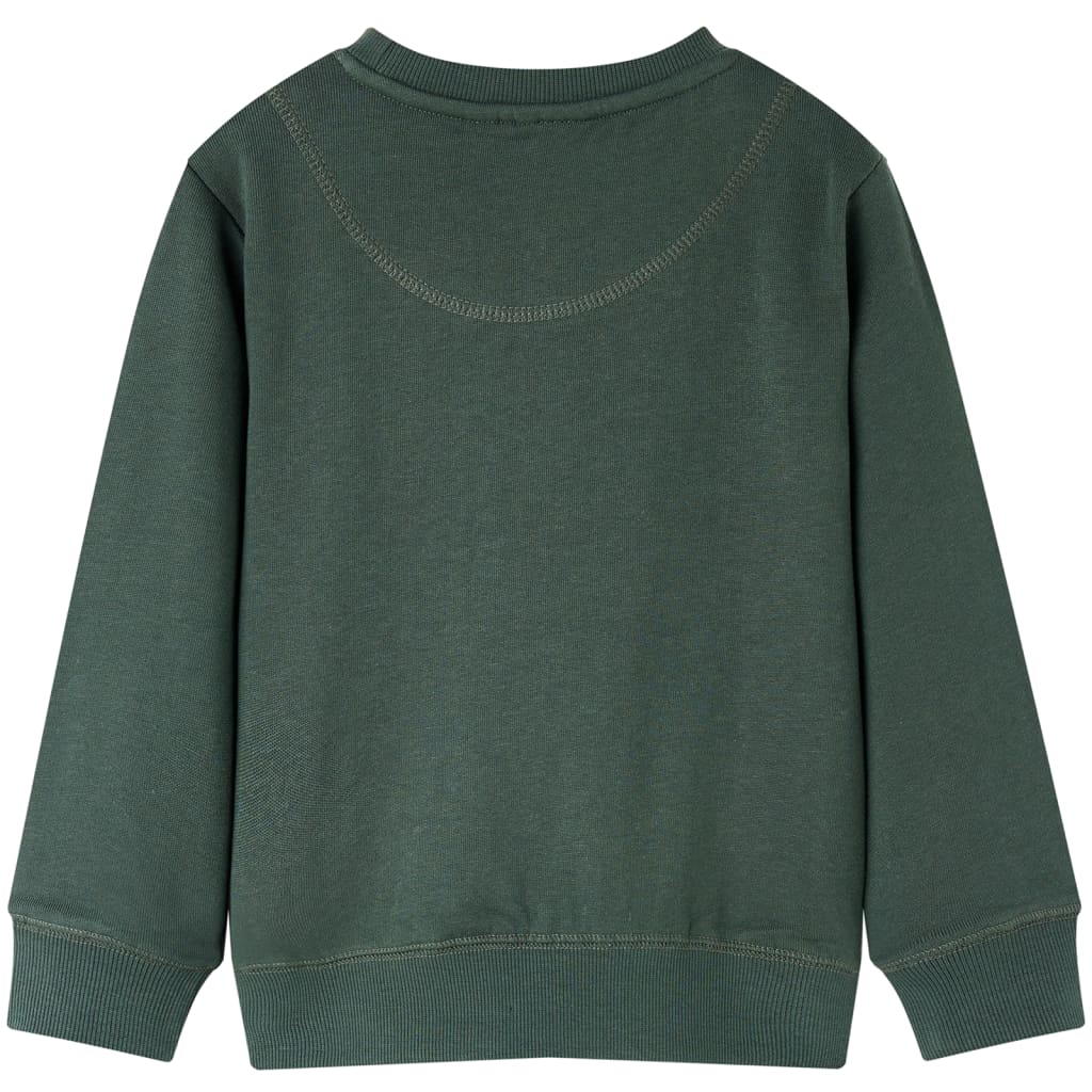 Bluza dziecięca, ciemnozielona, 92