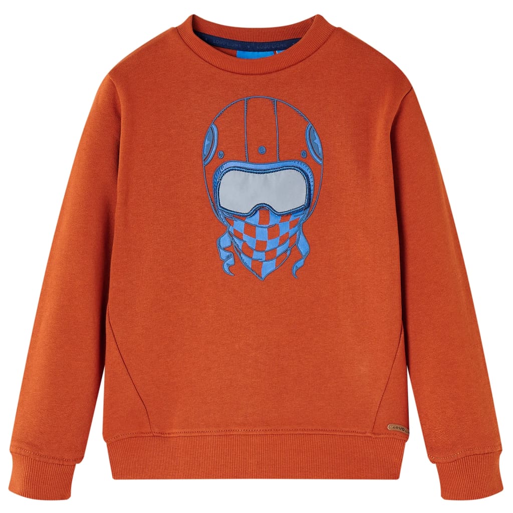 Bluza dziecięca, jasnordzawa, 104