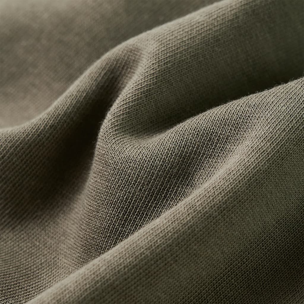 Bluza dziecięca z kapturem, khaki, 116