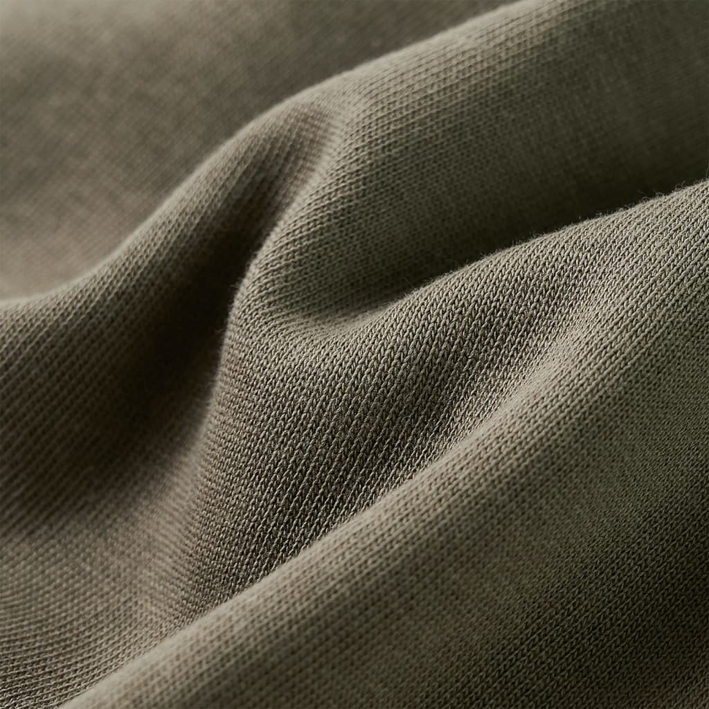Bluza dziecięca z kapturem, khaki, 128
